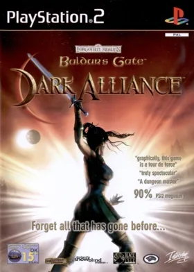 Baldur's Gate - Dark Alliance box cover front